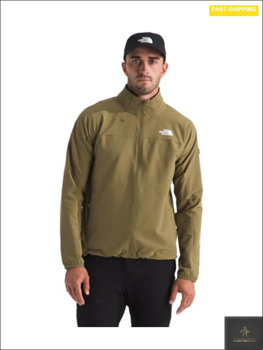 The North Face Men's Tek Approach Jacket Windproof Water Repellent Softshell